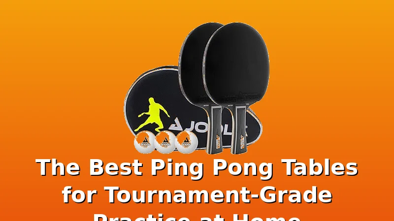 The Best Ping Pong Tables for Tournament-Grade Practice at Home - PingPongTableGuide review with measurements and honest opinion