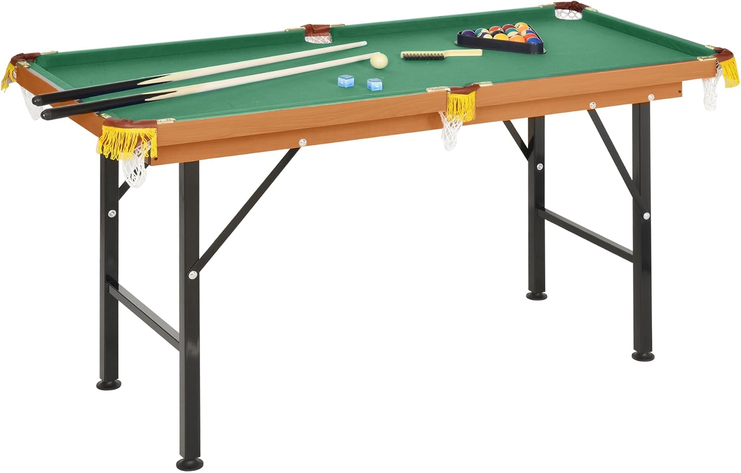 Soozier 55 Inch Portable Folding Billiards Table