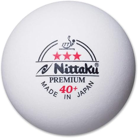 NITTAKU 3-Star Premium Table Tennis Balls