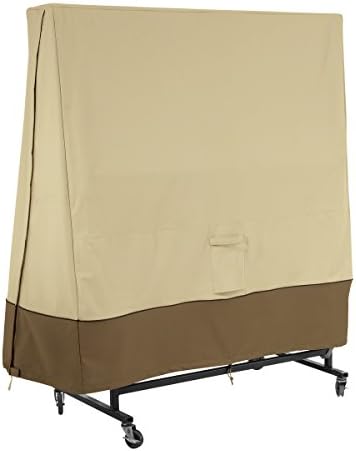 Classic Accessories Veranda Water-Resistant 60 Inch Ping Pong Table Cover, outdoor ping pong table cover