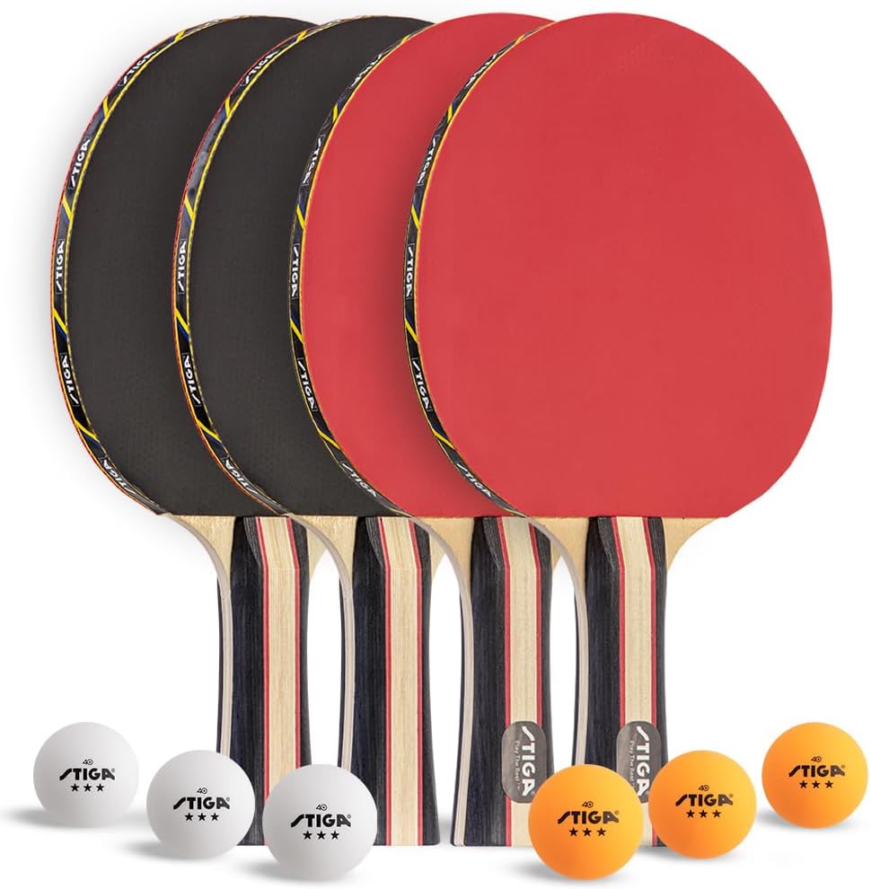 STIGA Performance 2 or 4 Player Table Tennis Set