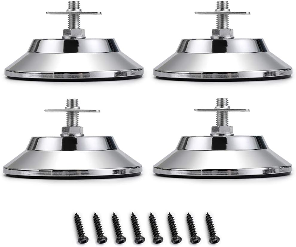 OwnMy 4PCS Pool/Billiard Table Leg Levelers, Pool Table Leveling Risers