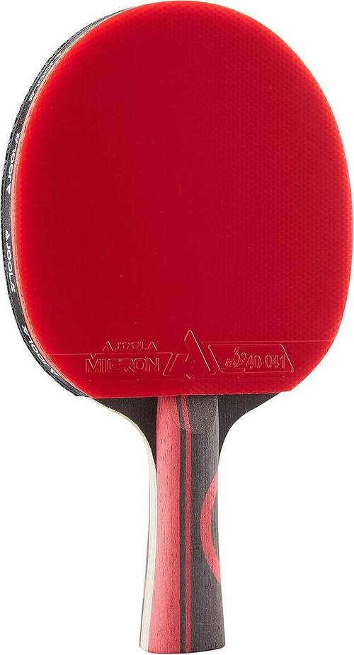 JOOLA Infinity Edge - Tournament Performance Ping Pong Paddle w/Carbon Pro Technology - Black Rubber on Both Sides - Com