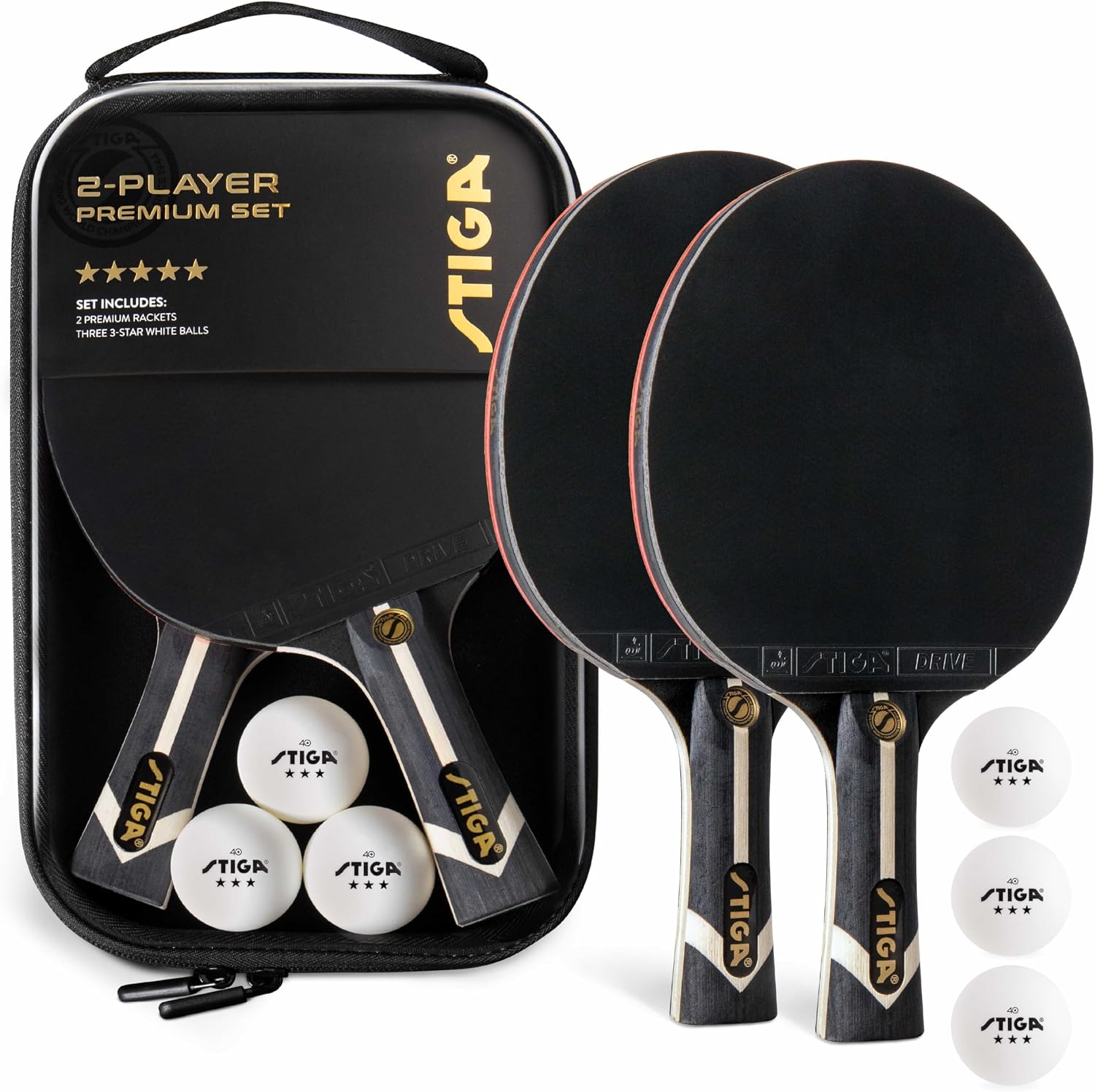 STIGA Outdoor All-Weather Table Tennis Set